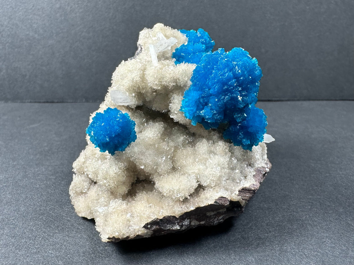 Cavansite with Stilbite on Matrix from Pune, Maharashtra, India by Rare Earth Gallery - product image 5 for Resin Society