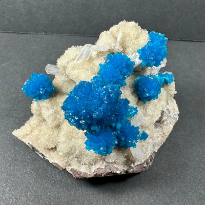 Cavansite with Stilbite on Matrix from Pune, Maharashtra, India by Rare Earth Gallery - product image 4 for Resin Society
