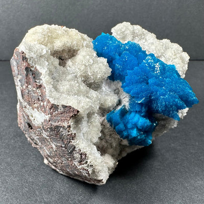 Cavansite with Stilbite on Matrix from Maharashtra, Pune, India by Rare Earth Gallery - product image 2 for Resin Society