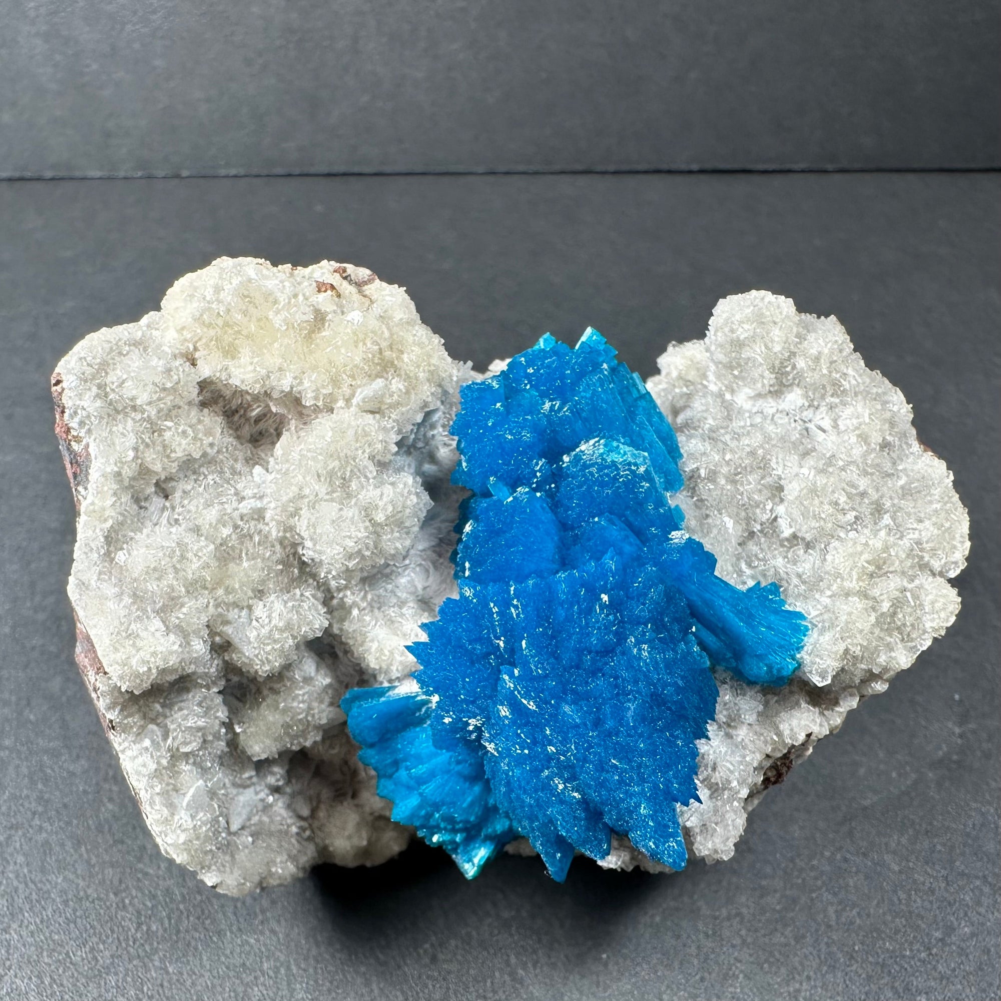 Cavansite with Stilbite on Matrix from Maharashtra, Pune, India by Rare Earth Gallery - product image 4 for Resin Society