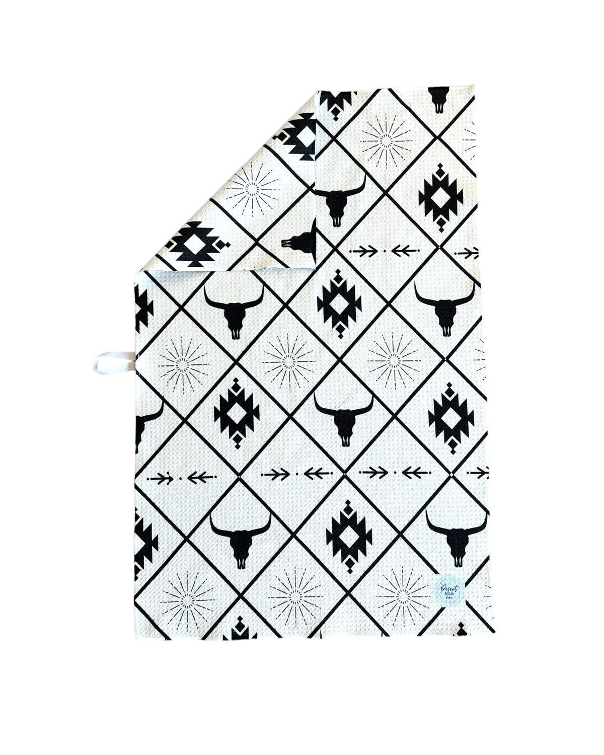 BOHO MIRAGE KITCHEN TOWEL by DesertAqua - main product image for Resin Society