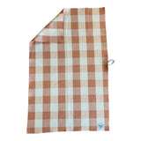 PRETTY IN PINK PLAID KITCHEN TOWEL by DesertAqua - main product image for Resin Society