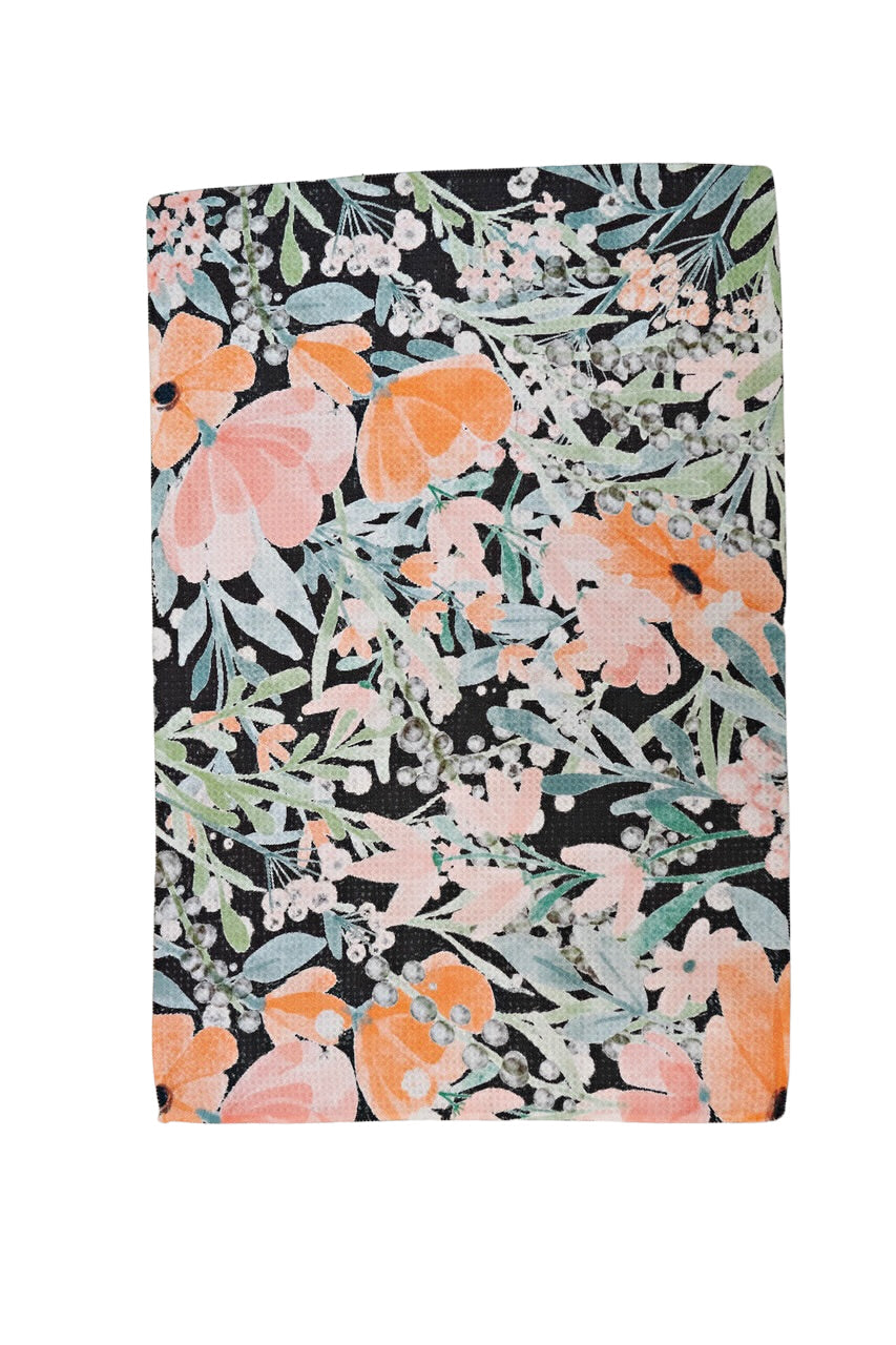 BLOSSOM KITCHEN TOWEL by DesertAqua - main product image for Resin Society