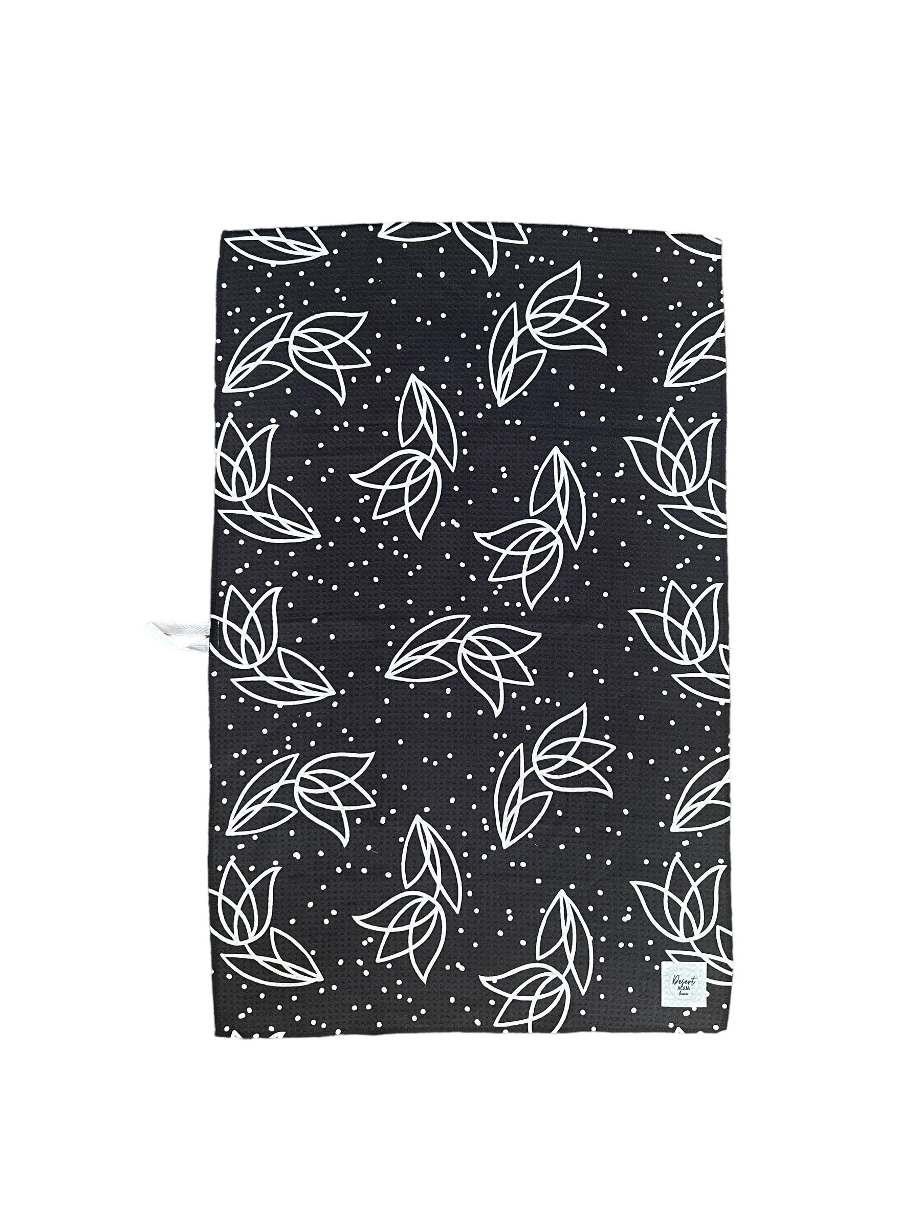 TRANQUIL TULIPS KITCHEN TOWEL by DesertAqua - main product image for Resin Society