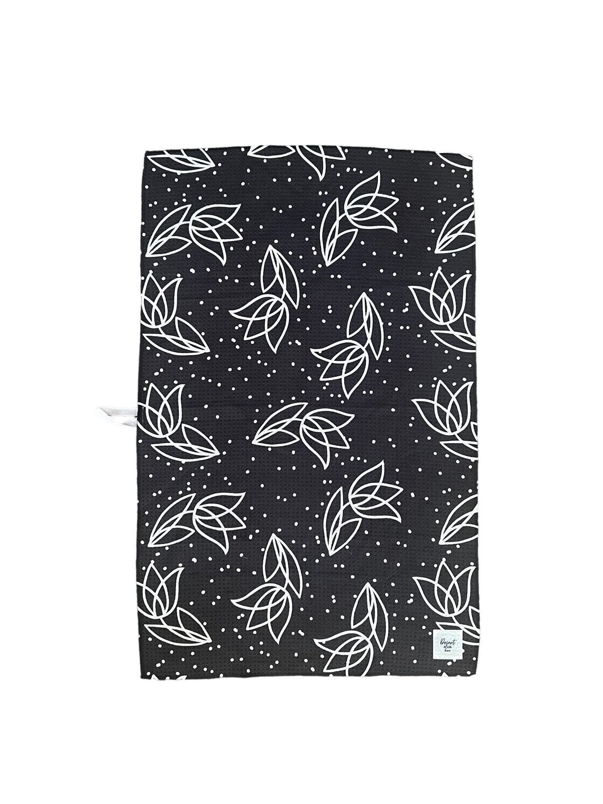 TRANQUIL TULIPS KITCHEN TOWEL by DesertAqua - main product image for Resin Society