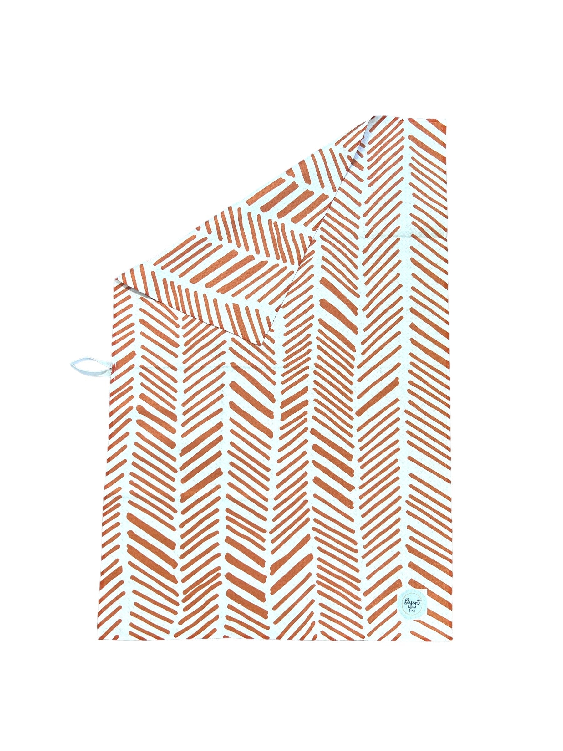 ALONG THE LINES KITCHEN TOWEL by DesertAqua - main product image for Resin Society