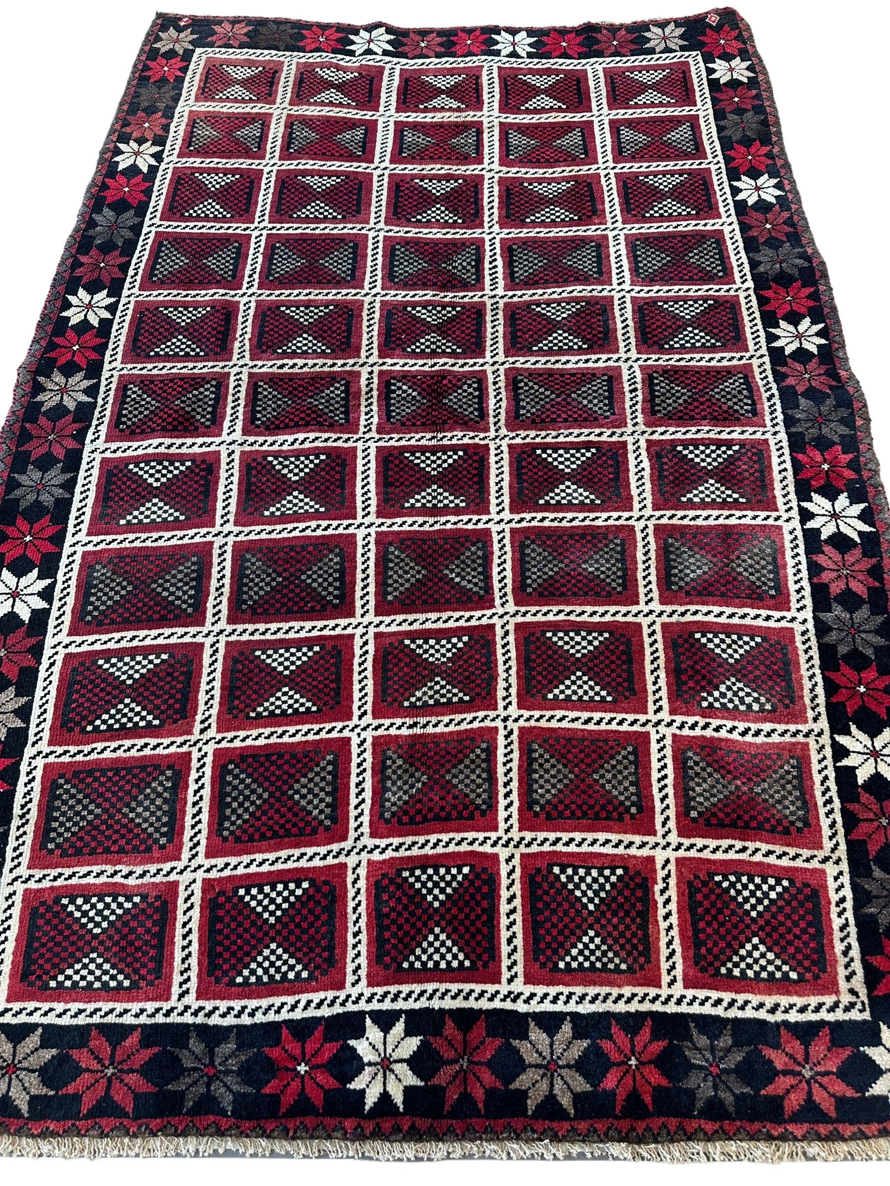 Hand-knotted Persian Tribal Khorramabad Wool Rug 4’3” x 6’10” by Rugistan - product image 2 for Resin Society