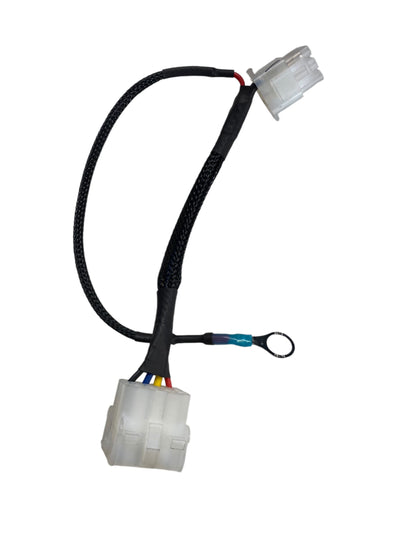 Stereo/Amp Isolation Harness product with wiring and solenoid components