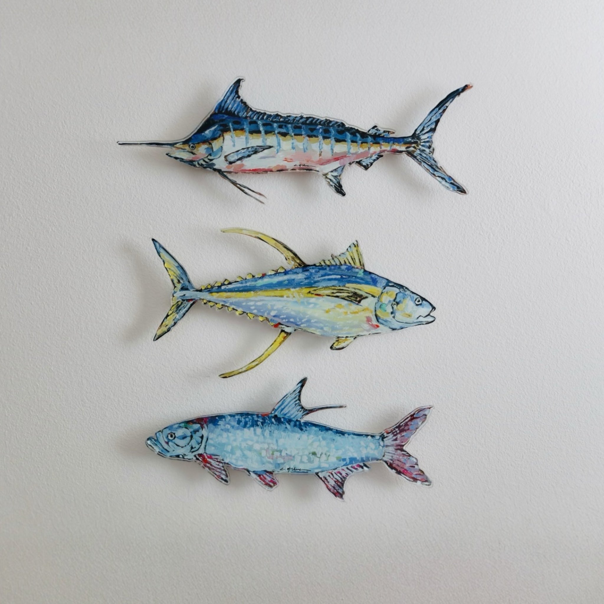 "Tuna" Acrylic Wall Contour