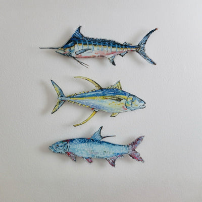 "Tuna" Acrylic Wall Contour