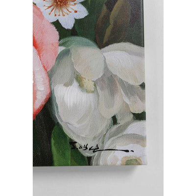 Picture Touched Flower Lady 120x90