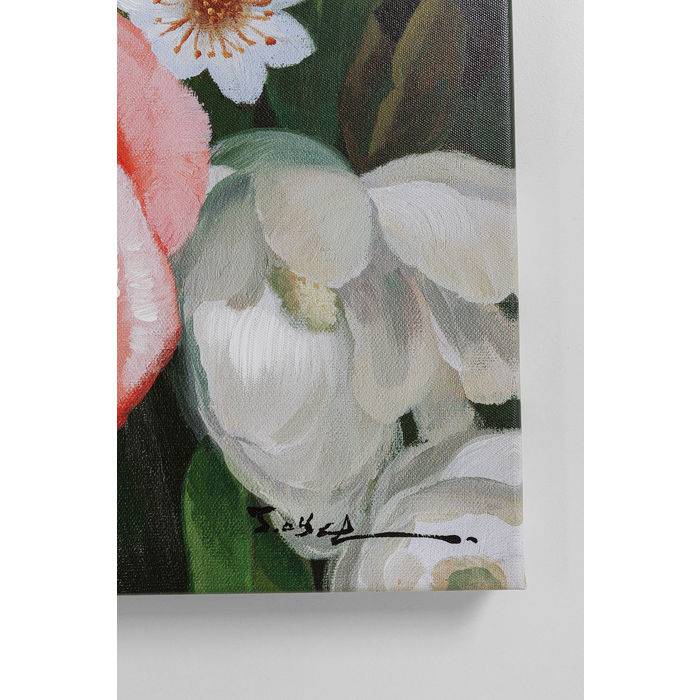 Picture Touched Flower Lady 120x90