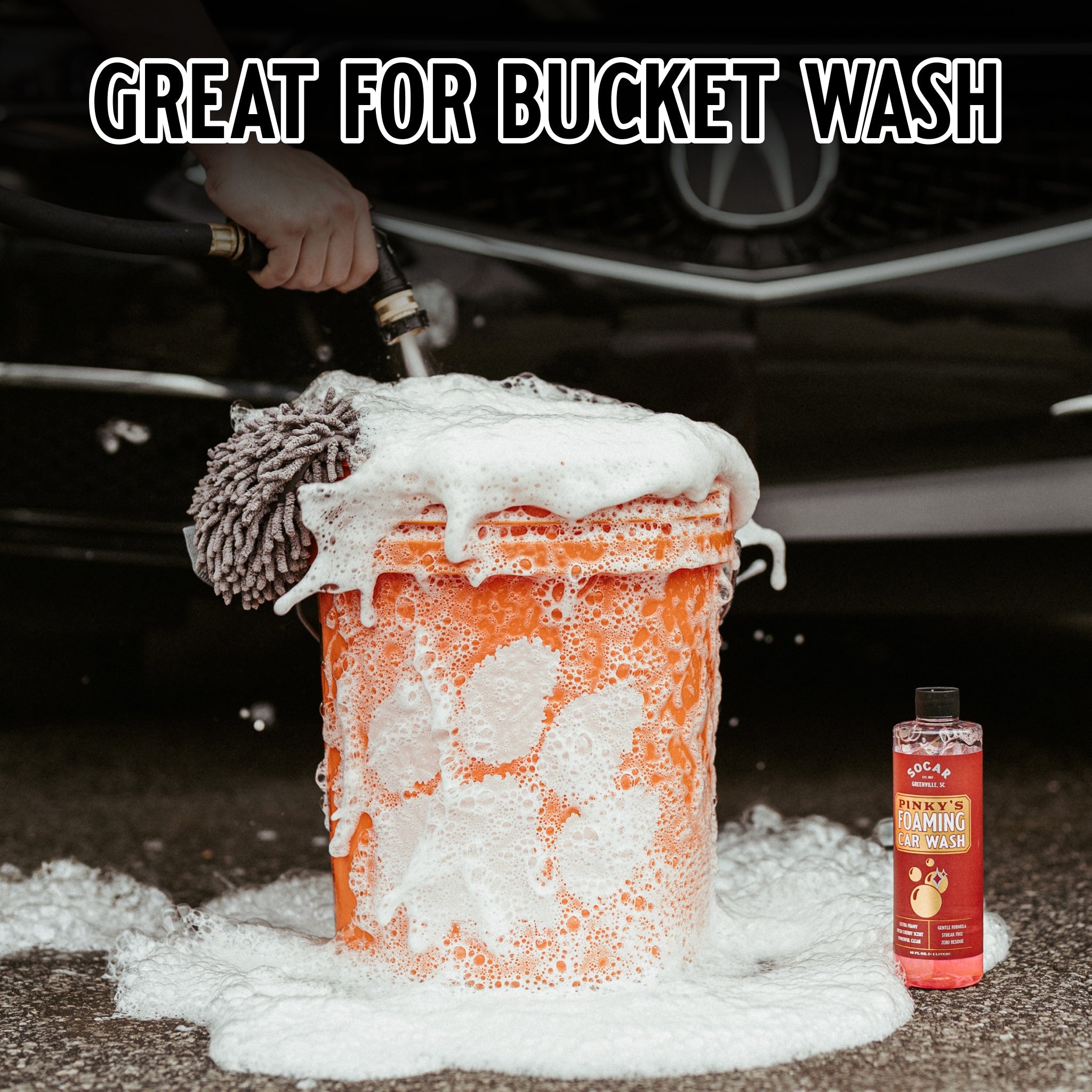 Pinky’s Foaming Car Wash detail image - Resin Society