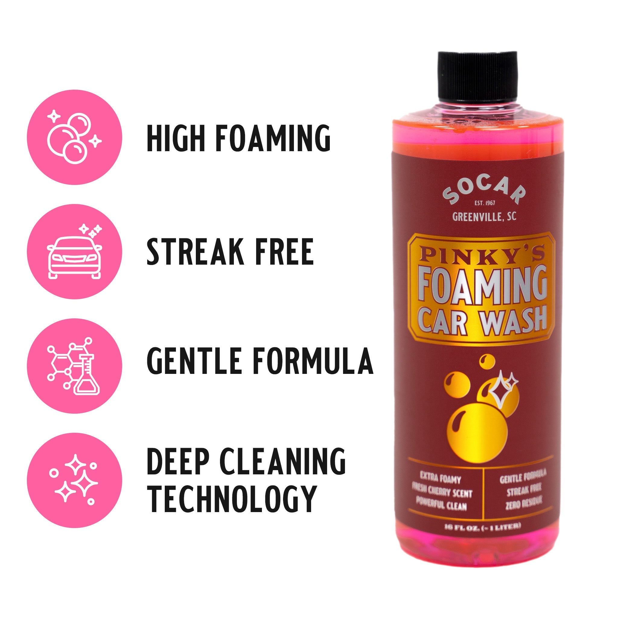 Pinky’s Foaming Car Wash detail image - Resin Society