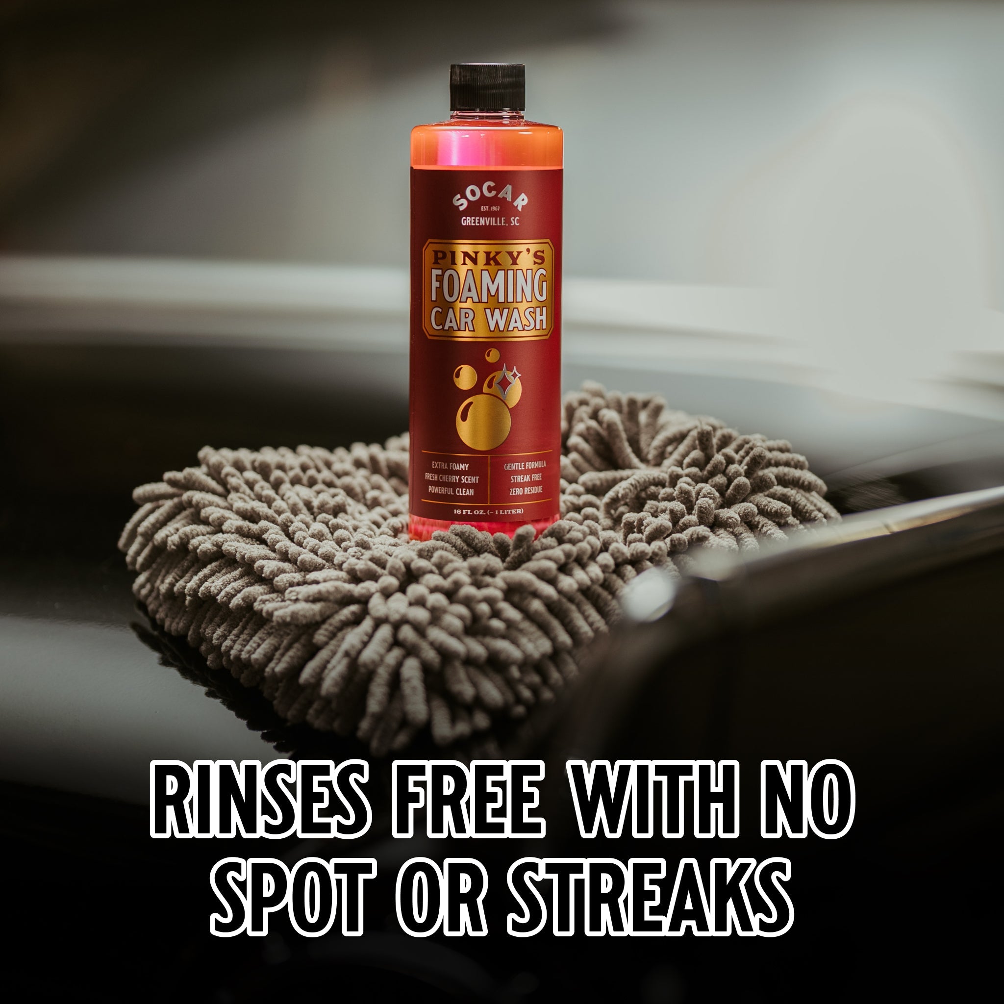 Pinky’s Foaming Car Wash detail image - Resin Society
