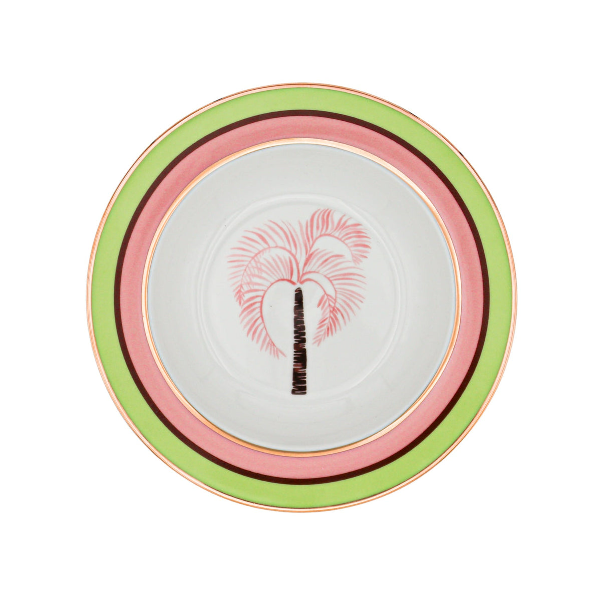 Pistachio & Lychee Palm Soup Bowl - Set of 4 (+1 Bonus Bowl) by Ro'Table - main product image for Resin Society