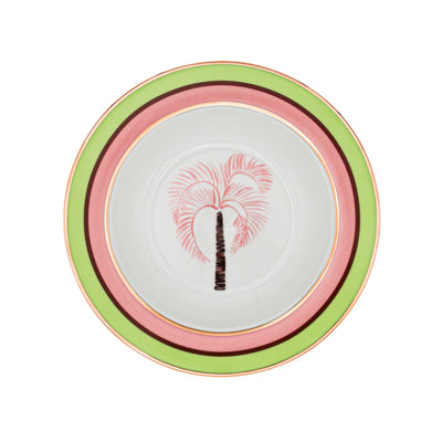 Pistachio & Lychee Palm Soup Bowl - Set of 4 (+1 Bonus Bowl) by Ro'Table - main product image for Resin Society