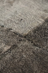 Plain Stacked - Charcoal Lambskin Rug by Homelosophy