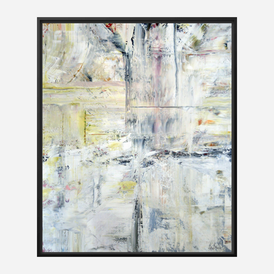 Platinum and Yellow Artist Enhanced Canvas Print by John Beard Collection - product image 7 for Resin Society