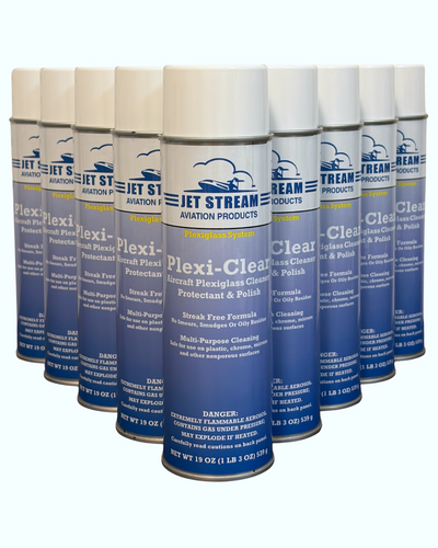Plexi-Clear Anti-Static Aerosol Glass and Plexiglass Cleaner