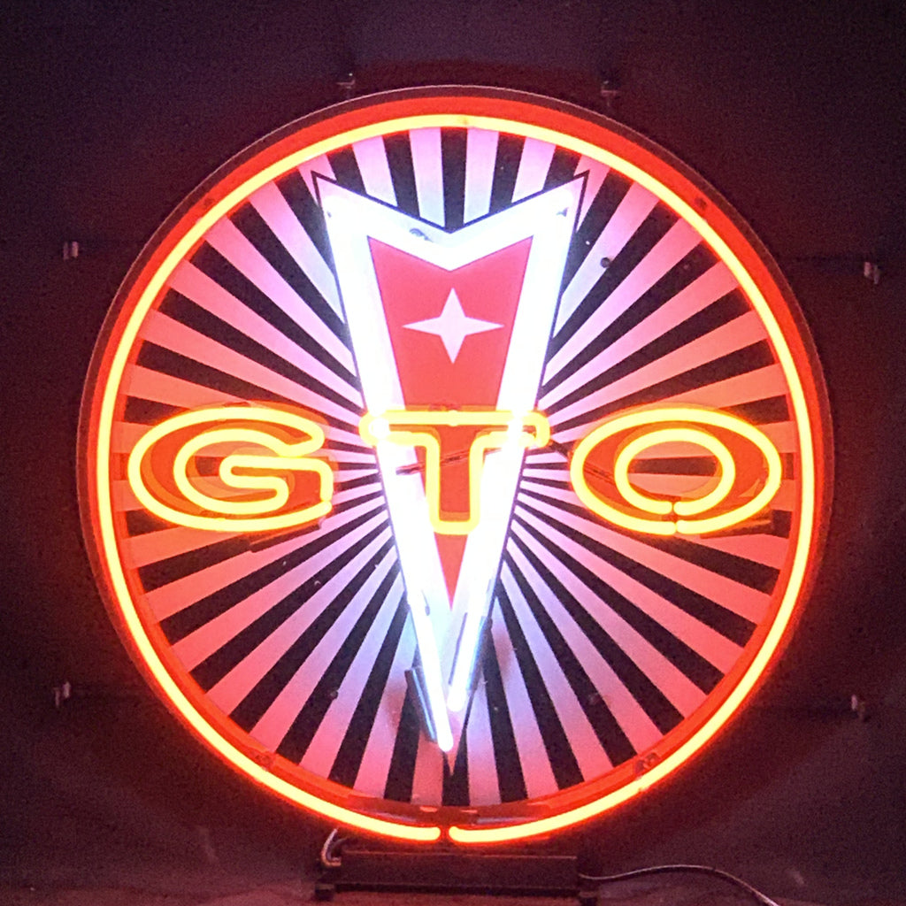 Pontiac GTO Auto Car Neon Signs by Neon Signs Land - main product image for Resin Society