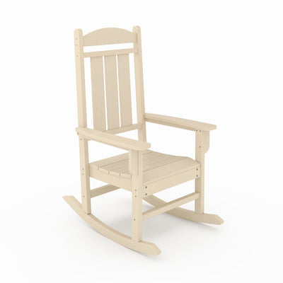 SoPoly Callaway Porch Rocker outdoor chair in multiple colors