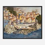 Port Venere Artist Enhanced Canvas Print by John Beard Collection - product image 7 for Resin Society