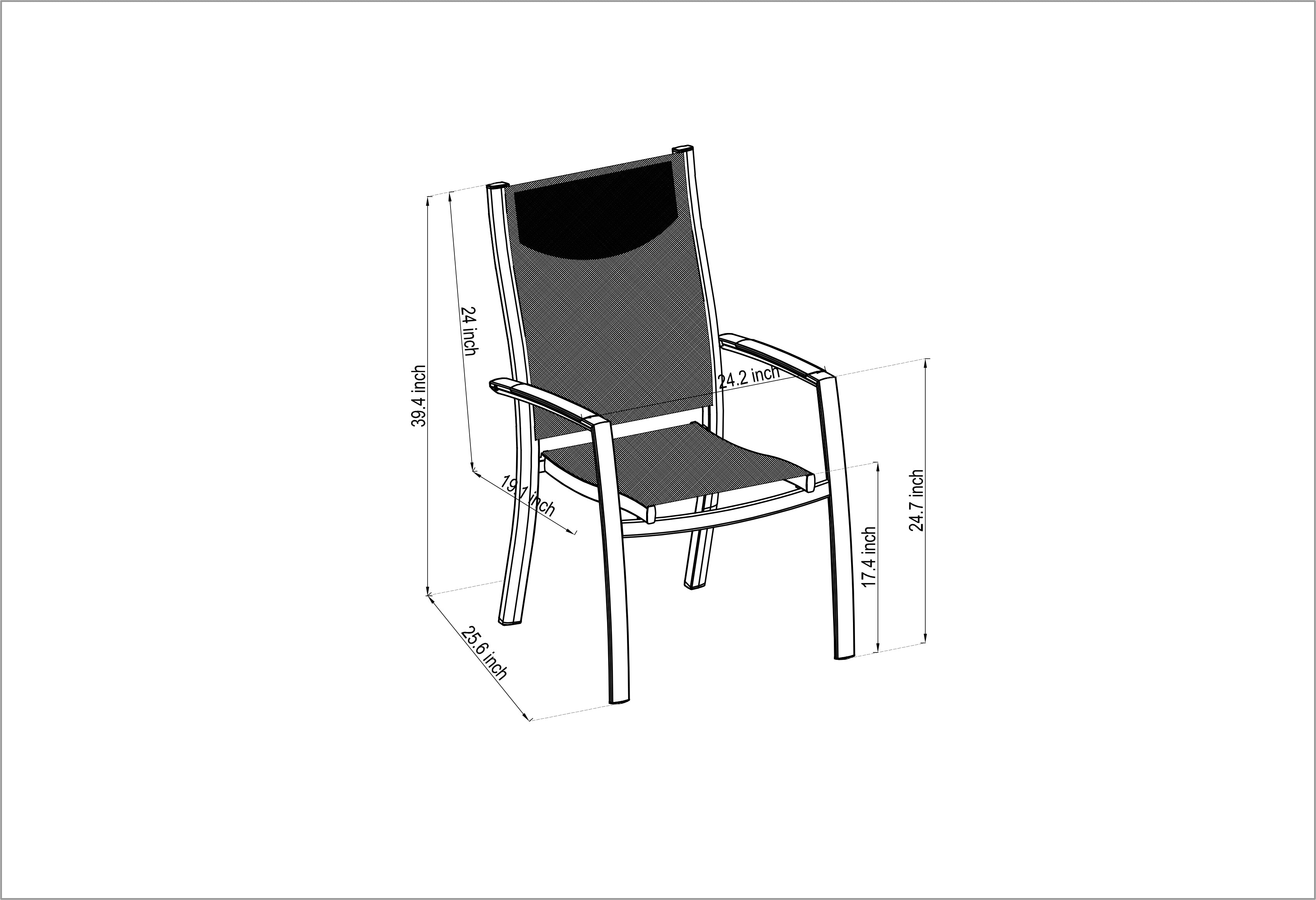 Portals Light Lite 2pc Stacking Armchair by LifestyleGarden US - product image 12 for Resin Society