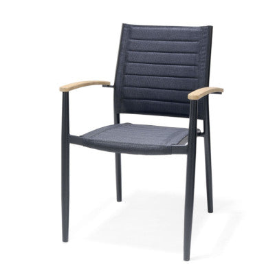 Portals Dark Lite 2pc Stacking Armchair by LifestyleGarden US - product image 9 for Resin Society