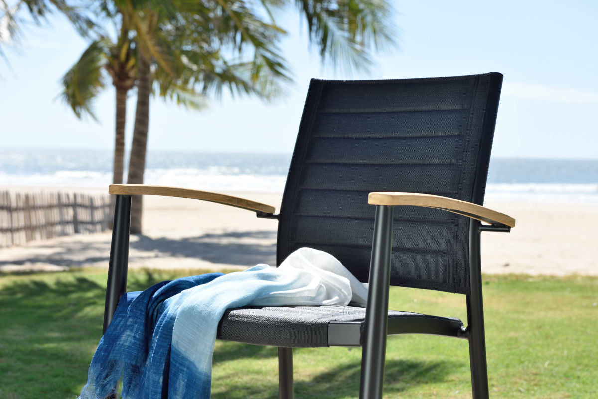 Portals Dark Lite 2pc Stacking Armchair by LifestyleGarden US - product image 10 for Resin Society