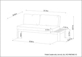 Portals Light 2-Seat Sofa by LifestyleGarden US - product image 9 for Resin Society