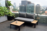 Portals Dark Square Coffee Table by LifestyleGarden US - product image 2 for Resin Society