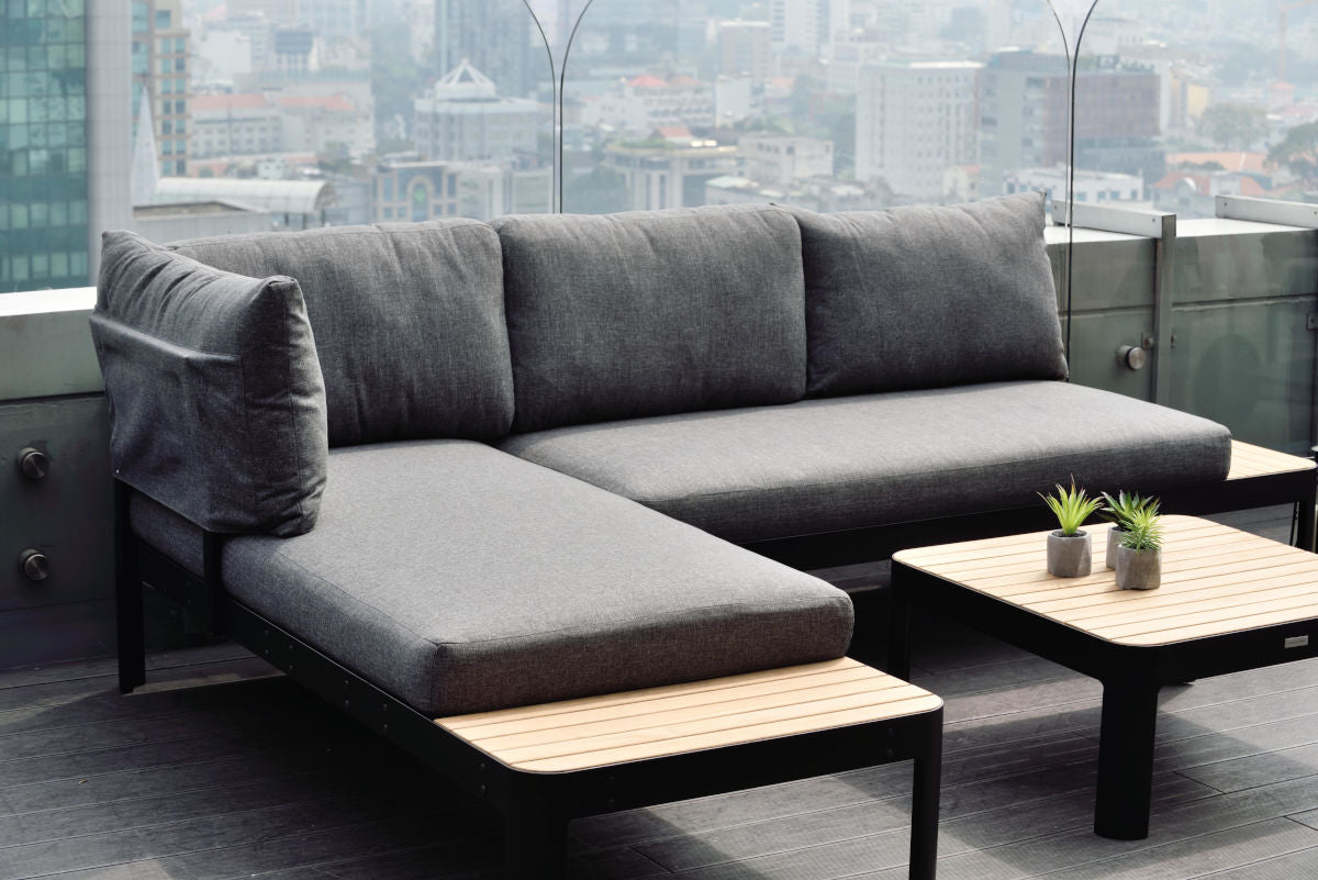 Portals Dark Modular Sofa 3pc Set by LifestyleGarden US - product image 2 for Resin Society