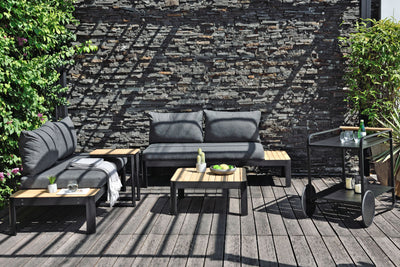 Portals Dark 2-Seat Sofa by LifestyleGarden US - product image 4 for Resin Society