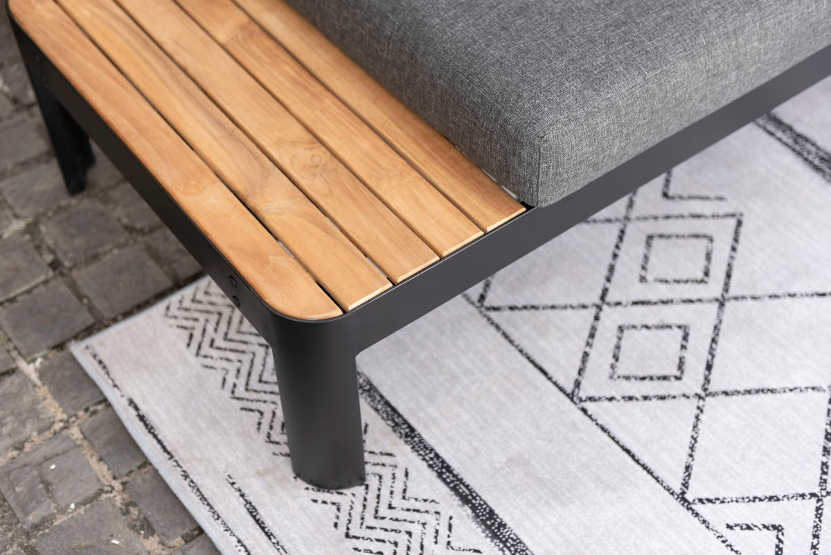 Portals Dark 2-Seat Sofa by LifestyleGarden US - product image 6 for Resin Society