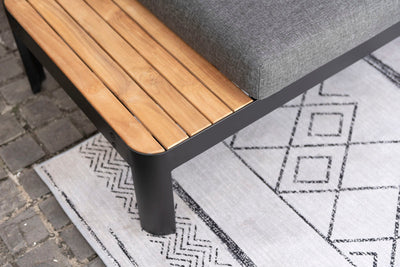Portals Dark 2-Seat Sofa by LifestyleGarden US - product image 6 for Resin Society
