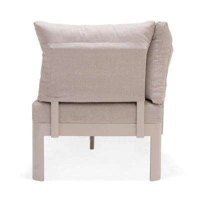 Portals Teak and Aluminum Modular Sofa 3pc Set by LifestyleGarden US - product image 13 for Resin Society