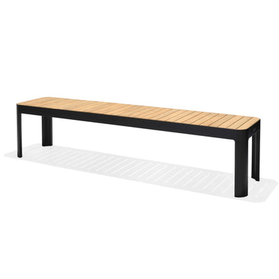 Portals Teak and Aluminum Picnic Bench by LifestyleGarden US - product image 6 for Resin Society