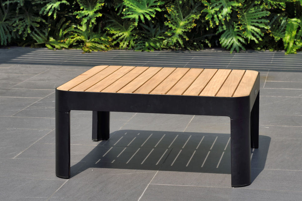 Portals Dark Square Coffee Table by LifestyleGarden US - main product image for Resin Society