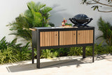 Portals Dark Outdoor Kitchen by LifestyleGarden US - main product image for Resin Society