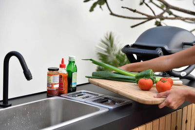 Portals Dark Outdoor Kitchen by LifestyleGarden US - product image 8 for Resin Society