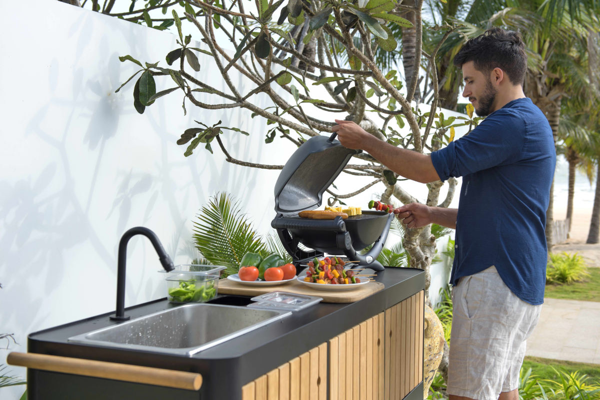Portals Dark Outdoor Kitchen by LifestyleGarden US - product image 10 for Resin Society