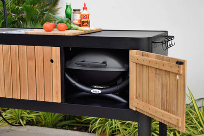 Portals Dark Outdoor Kitchen by LifestyleGarden US - product image 4 for Resin Society