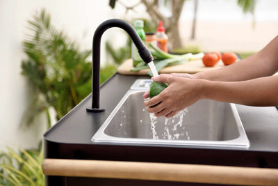 Portals Dark Outdoor Kitchen by LifestyleGarden US - product image 5 for Resin Society