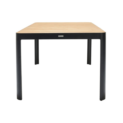 Portals Dark 4 Seater Carver Rectangular Dining set by LifestyleGarden US - product image 7 for Resin Society