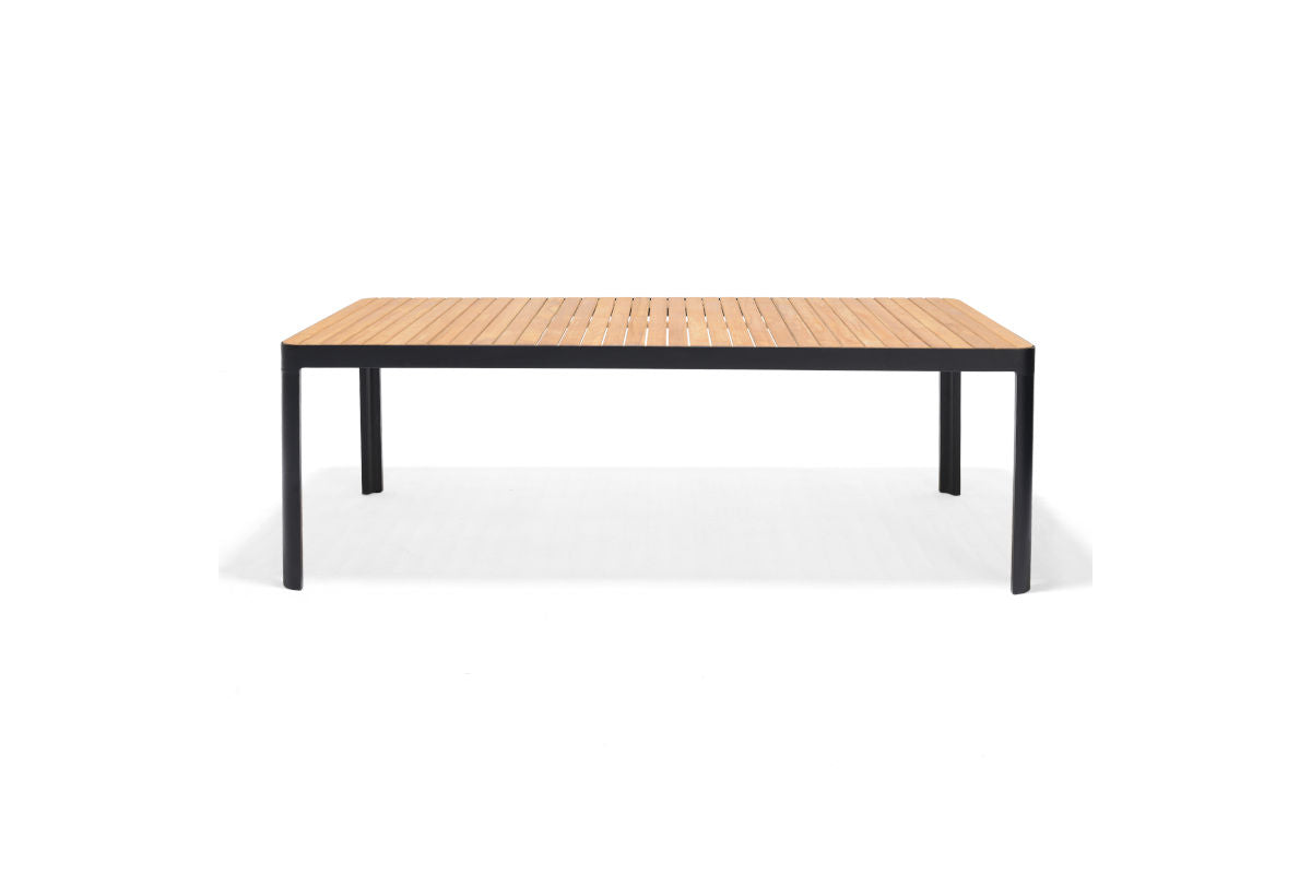 Portals Dark 9 Piece Carver Rectangular Dining Set by LifestyleGarden US - product image 3 for Resin Society