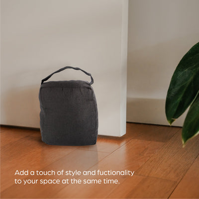 497 Decorative Fabric Door Stopper — Weighted Door Stop by Porto Boutique - main product image for Resin Society