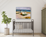 Portuguese Boats on Shore by John Beard Collection - product image 3 for Resin Society