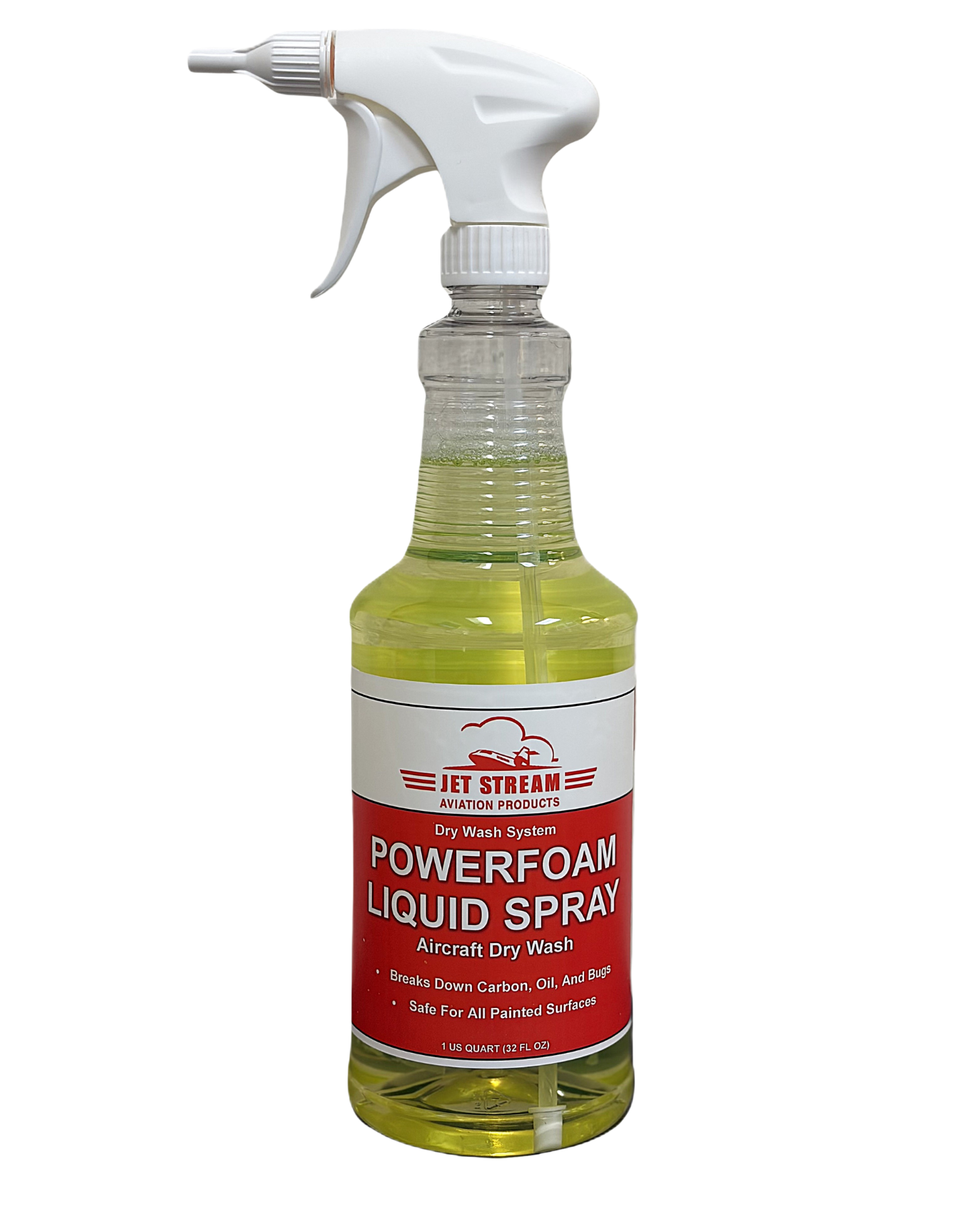 Powerfoam Liquid Spray Aircraft Dry Wash by Jet Stream Aviation Products Inc. - main product image for Resin Society