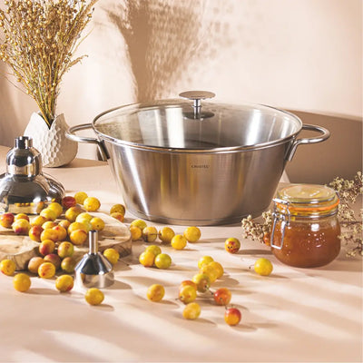 Preserve pan with glass Lid by CRISTEL USA - product image 2 for Resin Society